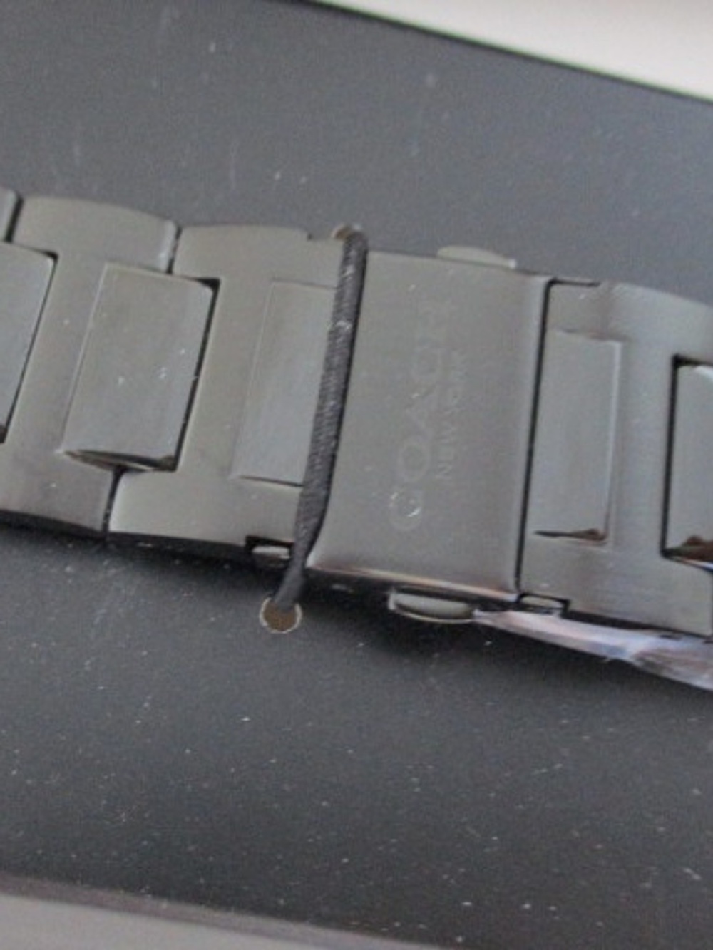 COACH - Black Watch Strap - Picture 5 of 7
